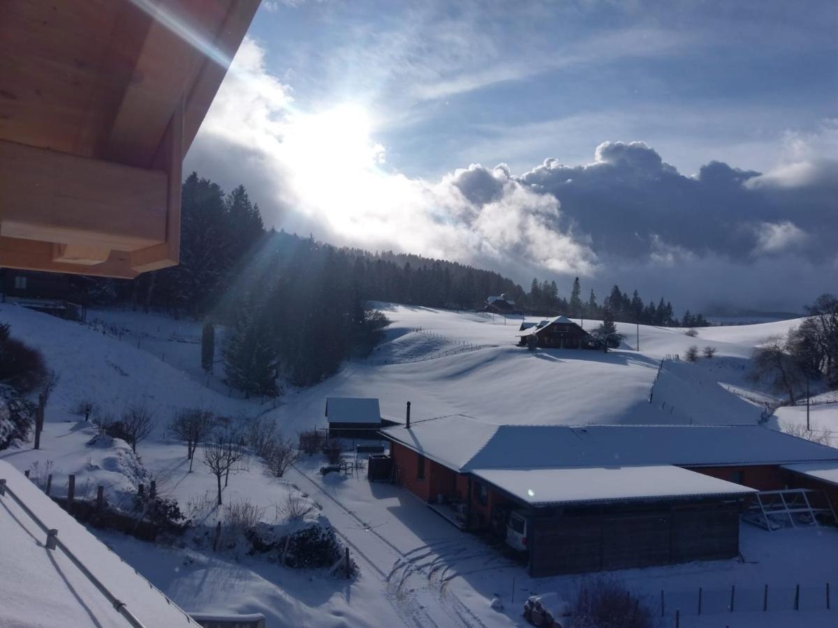 Gantrisch Lodge Ruschegg Buitenkant foto